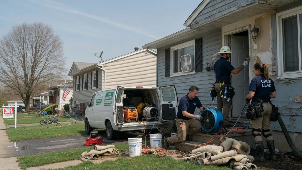 Flood Cleanup in Easton, IL near me