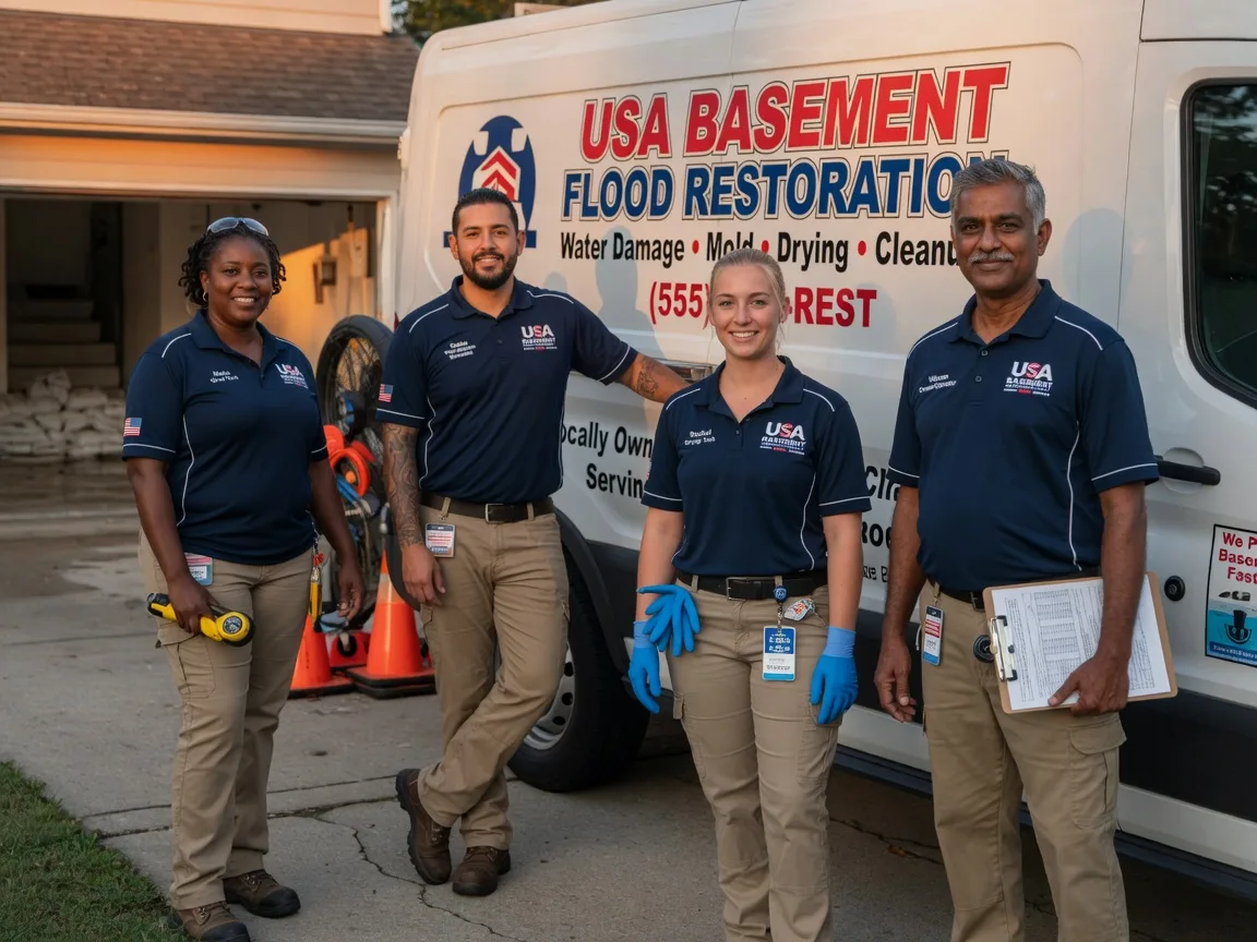 Basement Flood Cleanup company in Easton, IL